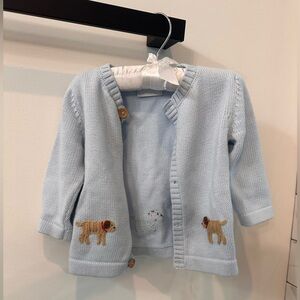 Little English Boy Lab Cardigan 9-12M.
